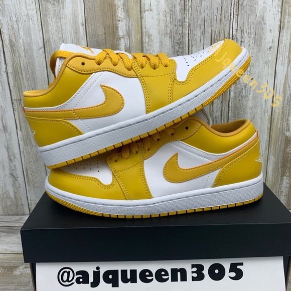 Air Jordan 1 Low White Pollen - Picture 2 of 6